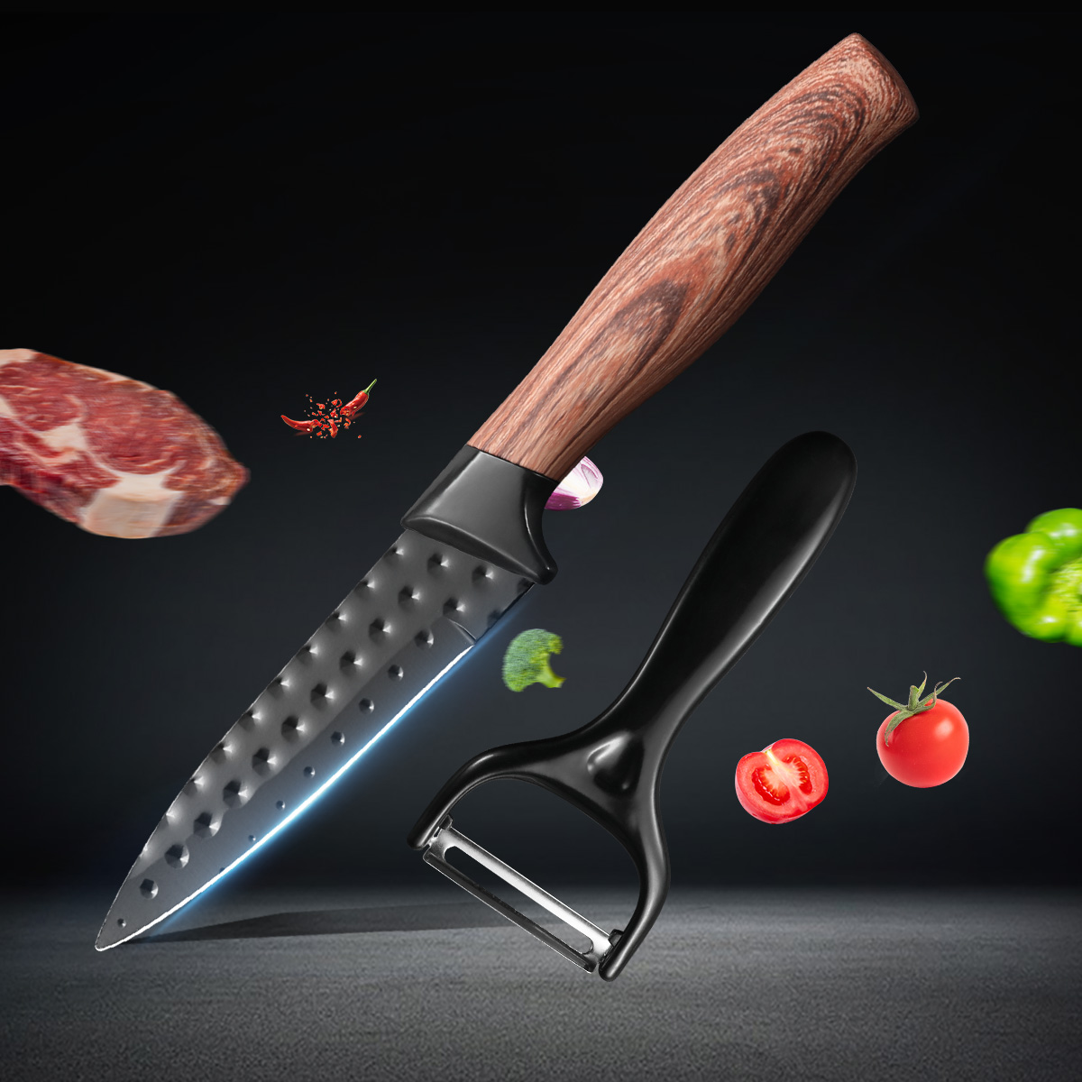 Woodworking Plan Pdf - Couteau à fruits en acier inoxydable,