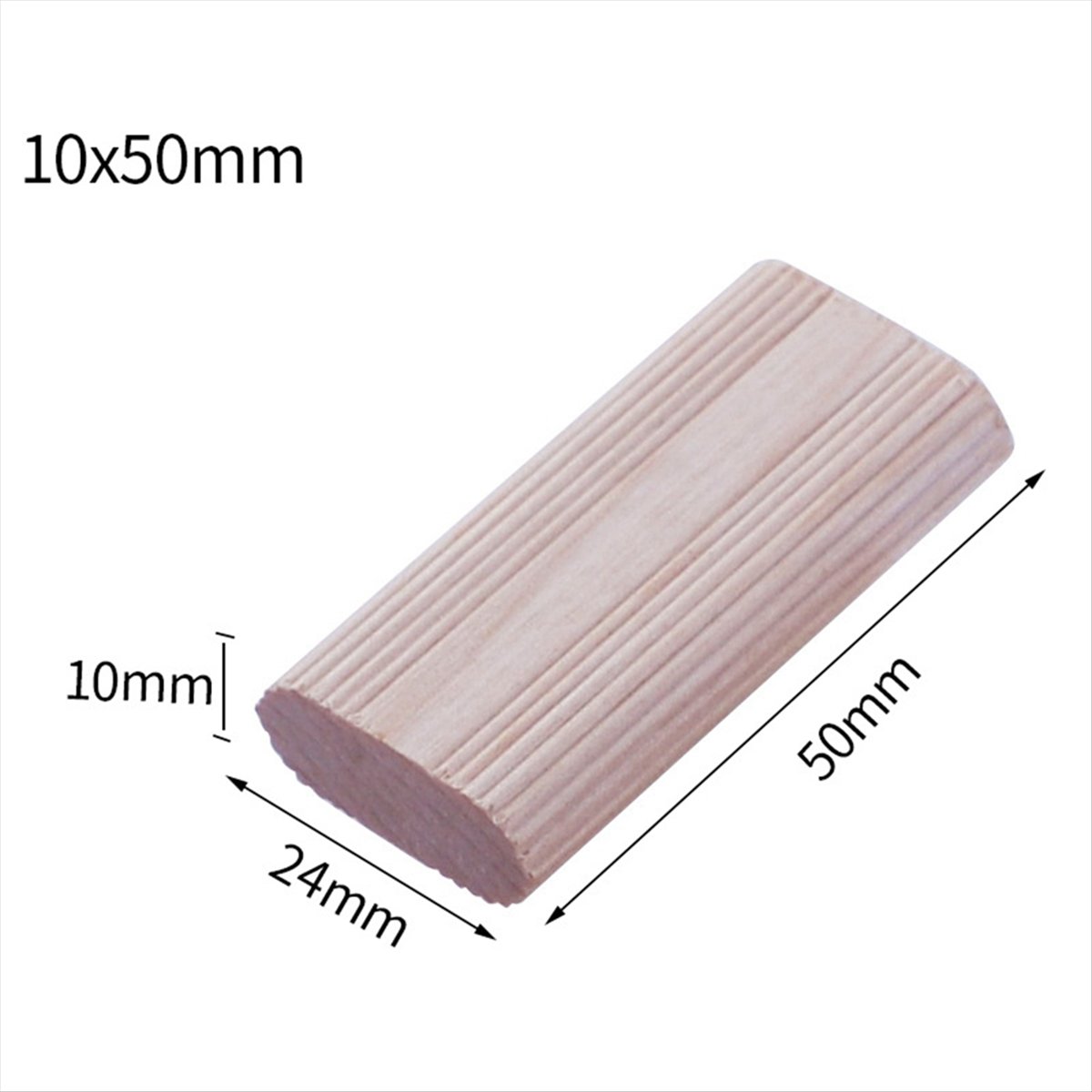 Woodworking Domino - KSOL 100 connecteurs de chevilles en