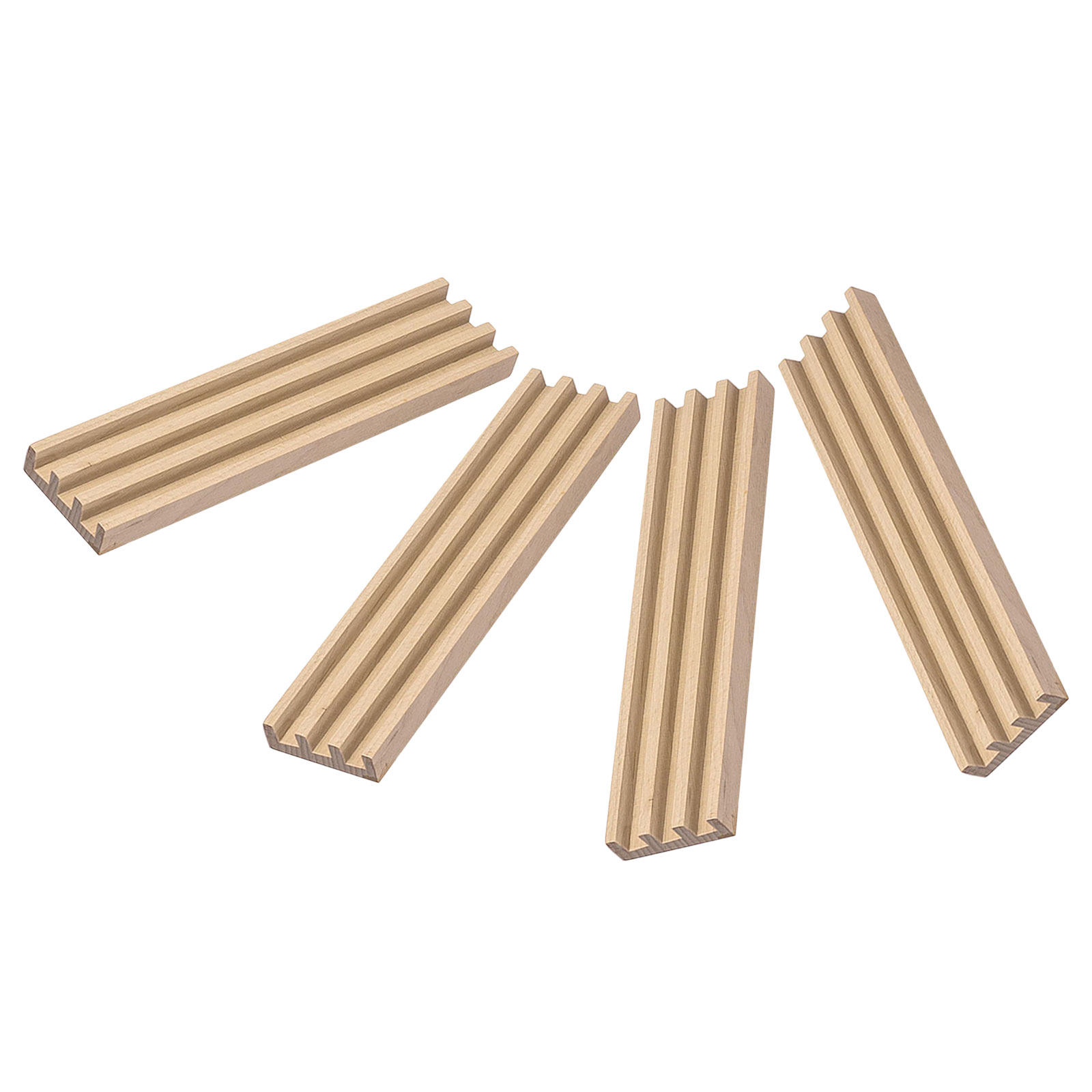 Woodworking Domino - Lot de 4 supports en bois