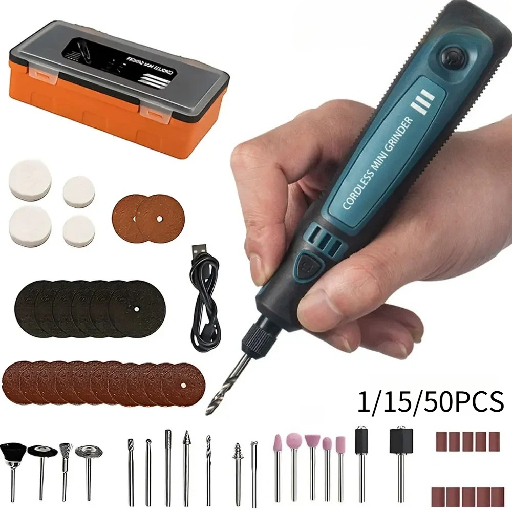 Woodworking Power Tools - Ensemble d'outils de gravure portables sans