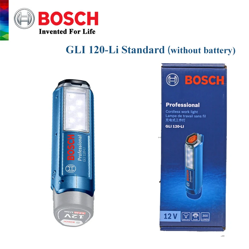 Woodworking Diy - Lampe rechargeable Bosch GLI 120-LI, lampe