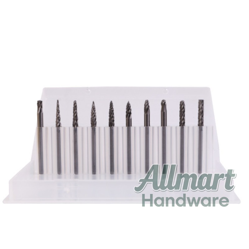Router Bits For Woodworking - Ensemble de 10 fraises rotatives en