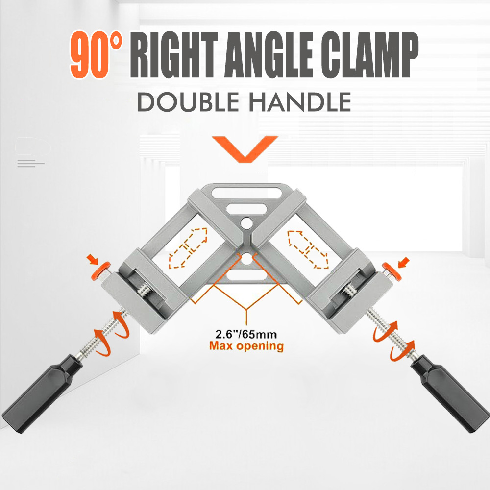 Woodworking Right Angle Clamp - Pince à angle droit pour cadre