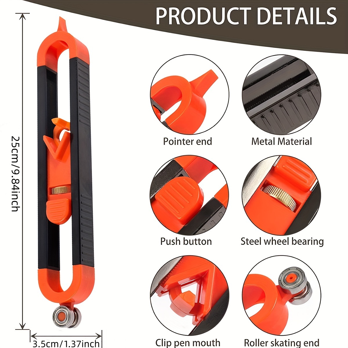 Gabarit de traçage de profils, - Woodworking Basics avis et prix