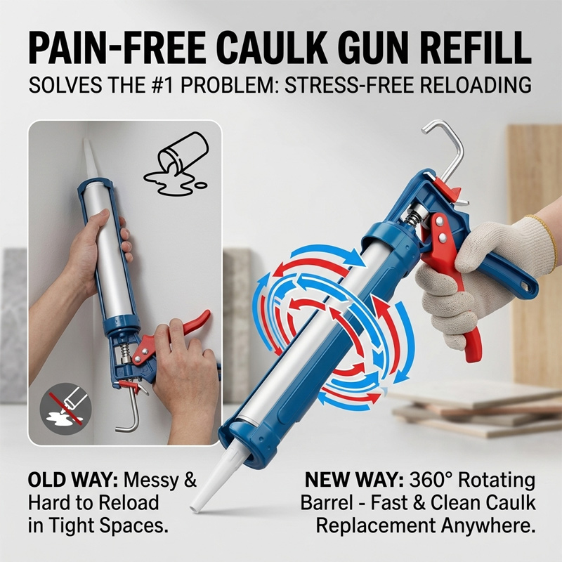 9 pouces 360 °   Pistolet à ca - Woodworking Glue Applicator avis et prix