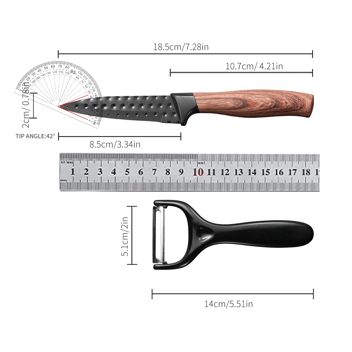 Couteau à fruits en acier inox - Woodworking Plan Pdf avis et prix