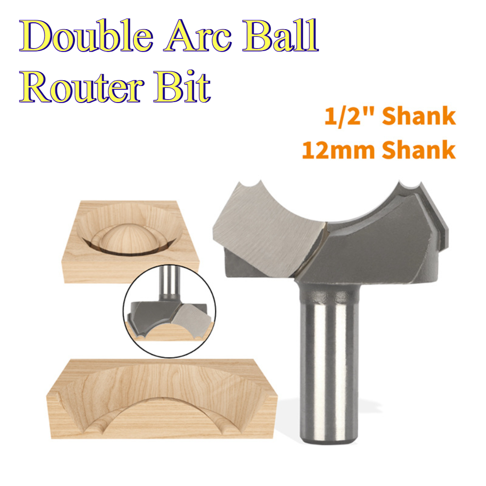 Fraise à double arc pour bois, - Router Bits For Woodworking avis et prix
