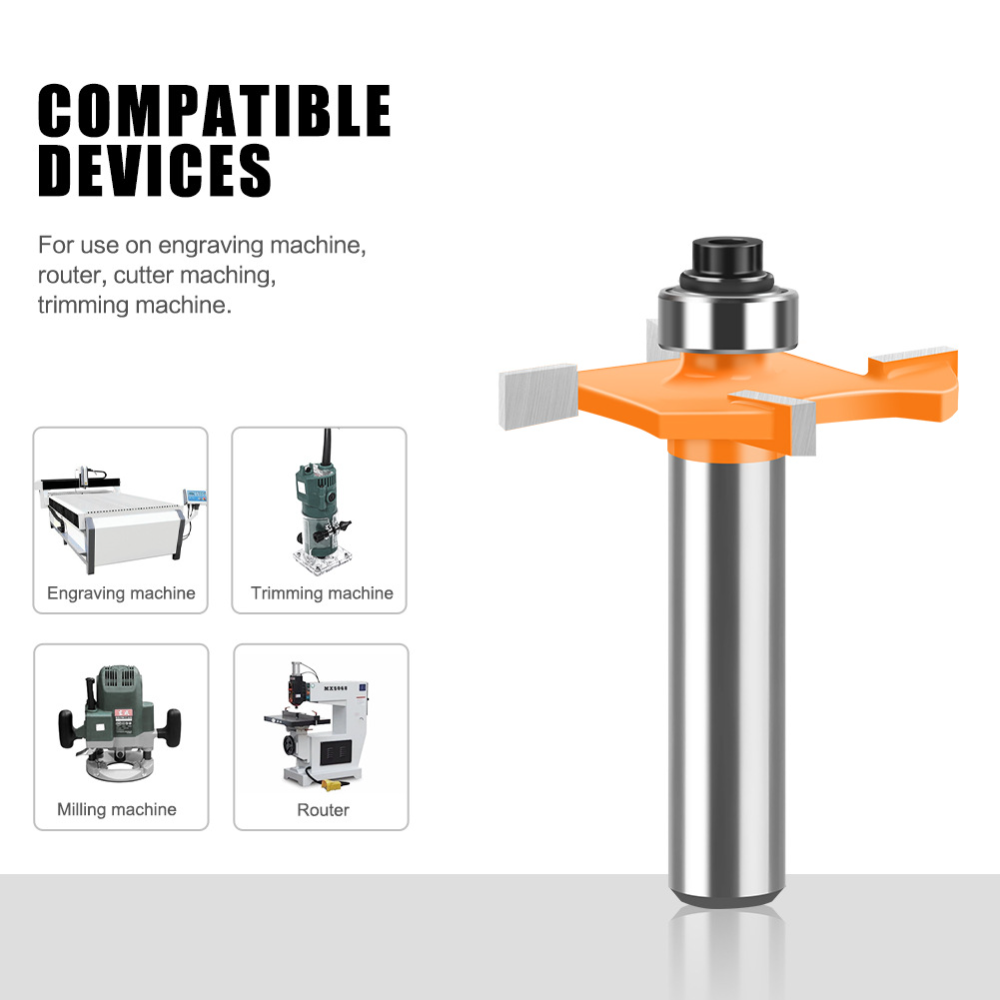 Fraise à rainurer à 4 ailes po - Router Bits For Woodworking avis et prix