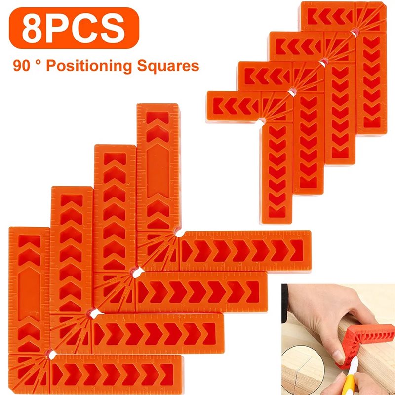 Toorise 8 pièces, équerres de  - Woodworking Right Angle Clamp avis et prix