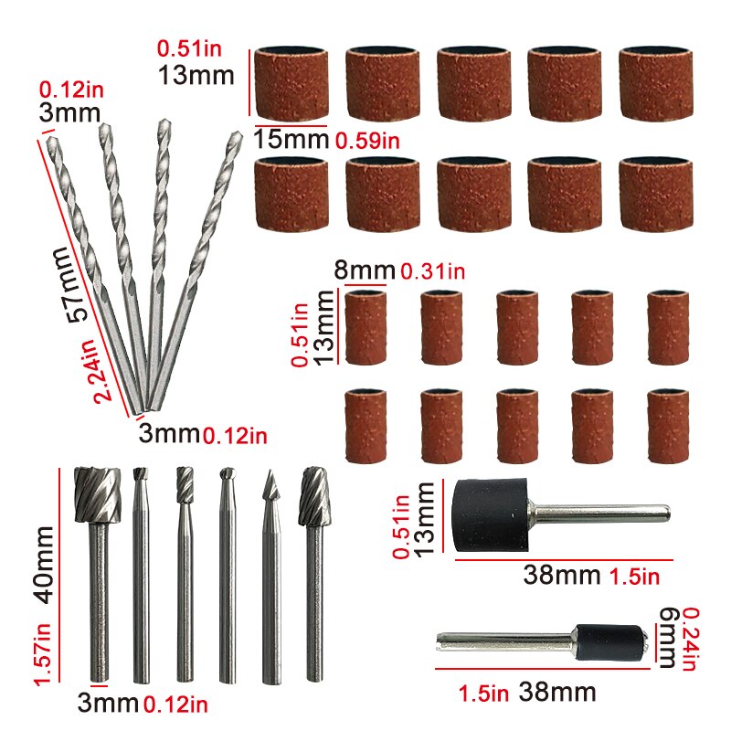 29pc fichier rotatif Twist Dri - Woodworking Videos avis et prix