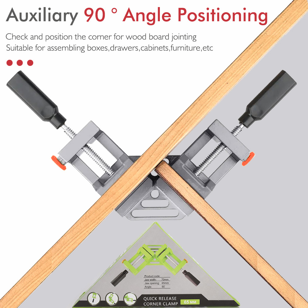 Pince à angle droit pour cadre - Woodworking Right Angle Clamp avis et prix