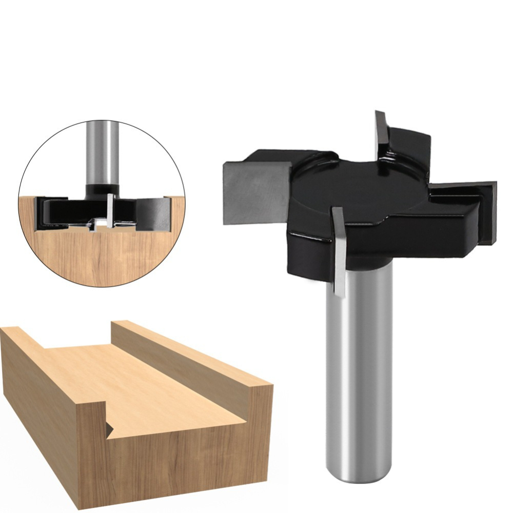Fraise à rainurer en T à 4 den - Router Bits For Woodworking avis et prix
