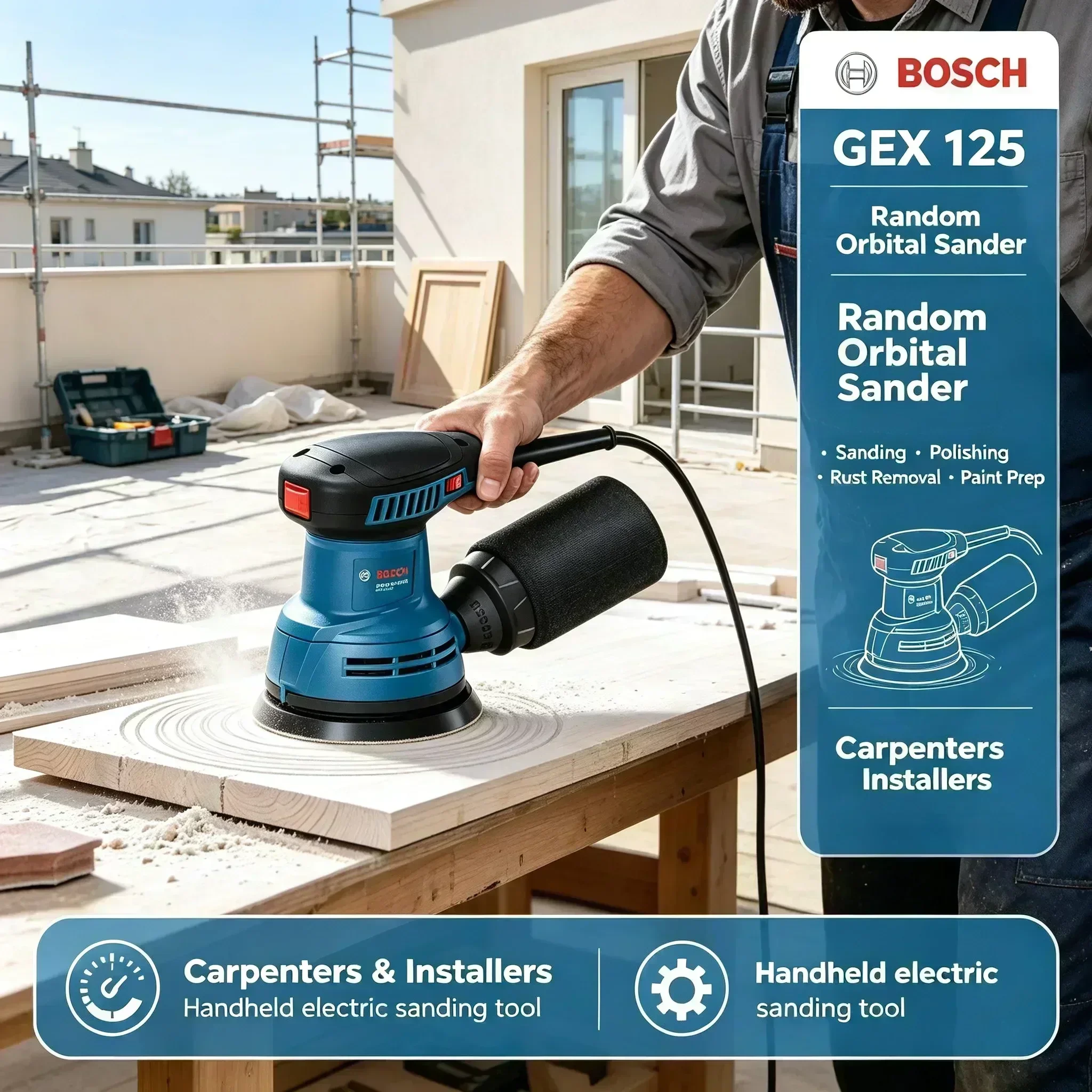 Ponceuse orbitale multifonctio - Woodworking Machinery avis et prix