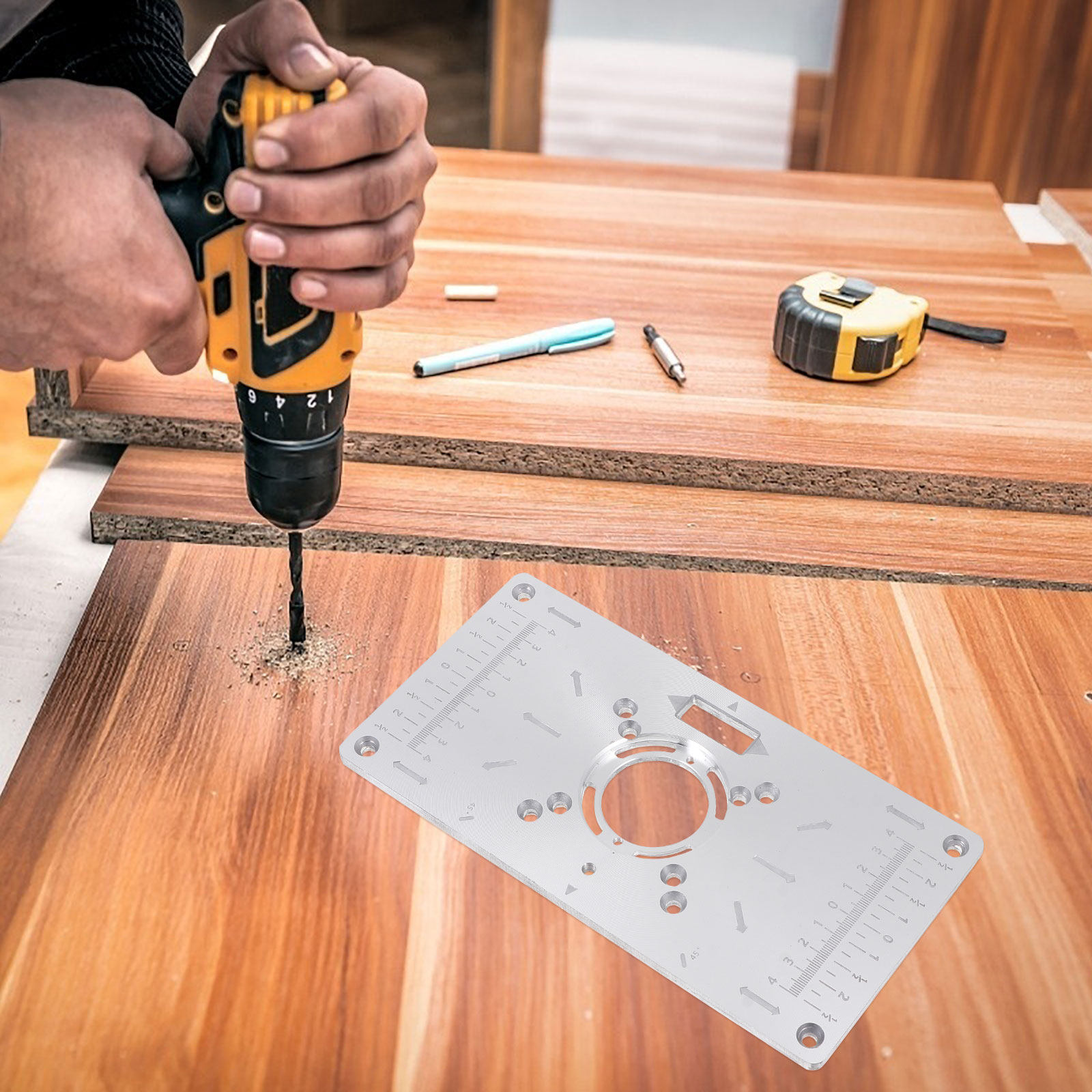 Ensemble de plaques d'insertio - Woodworking Routers avis et prix