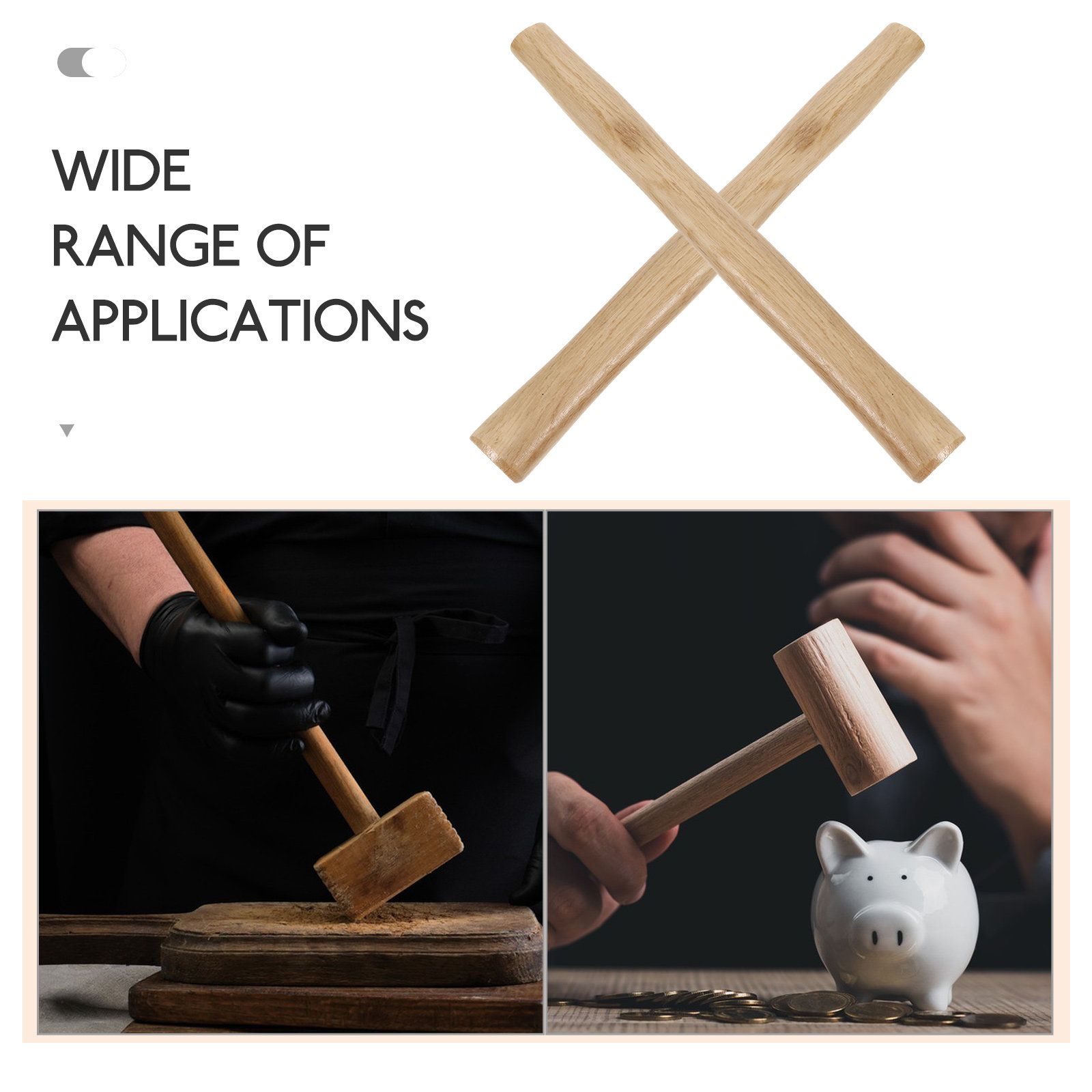 2 pièces, manche de marteau en - Woodworking Workshop Design avis et prix