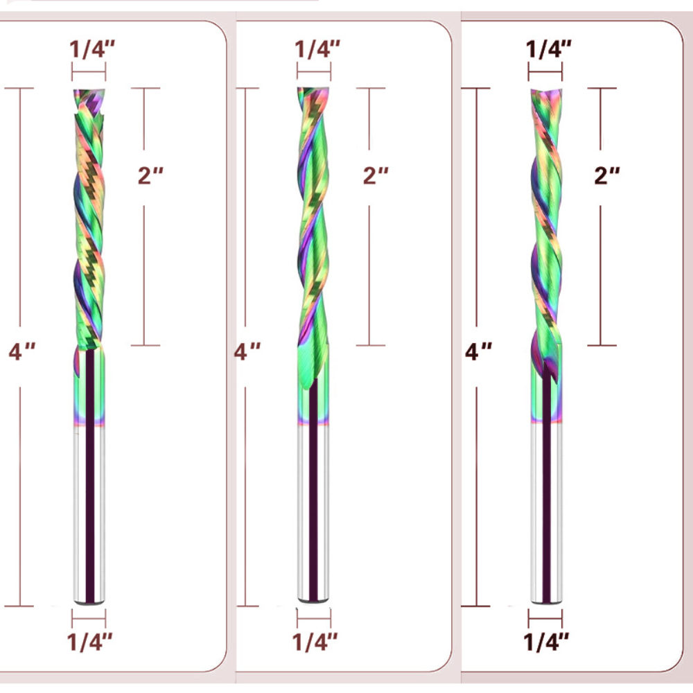 Fraise à compression en spiral - Router Bits For Woodworking avis et prix