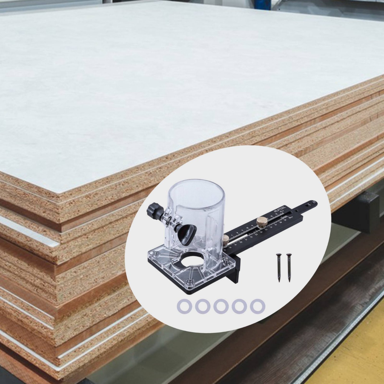 Gabarit de découpe circulaire  - Woodworking Routers avis et prix