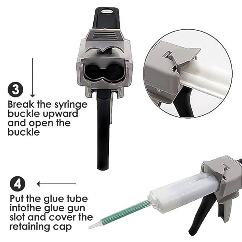 Pistolet à colle AB 30ml 50ml, - Woodworking Glue Applicator avis et prix