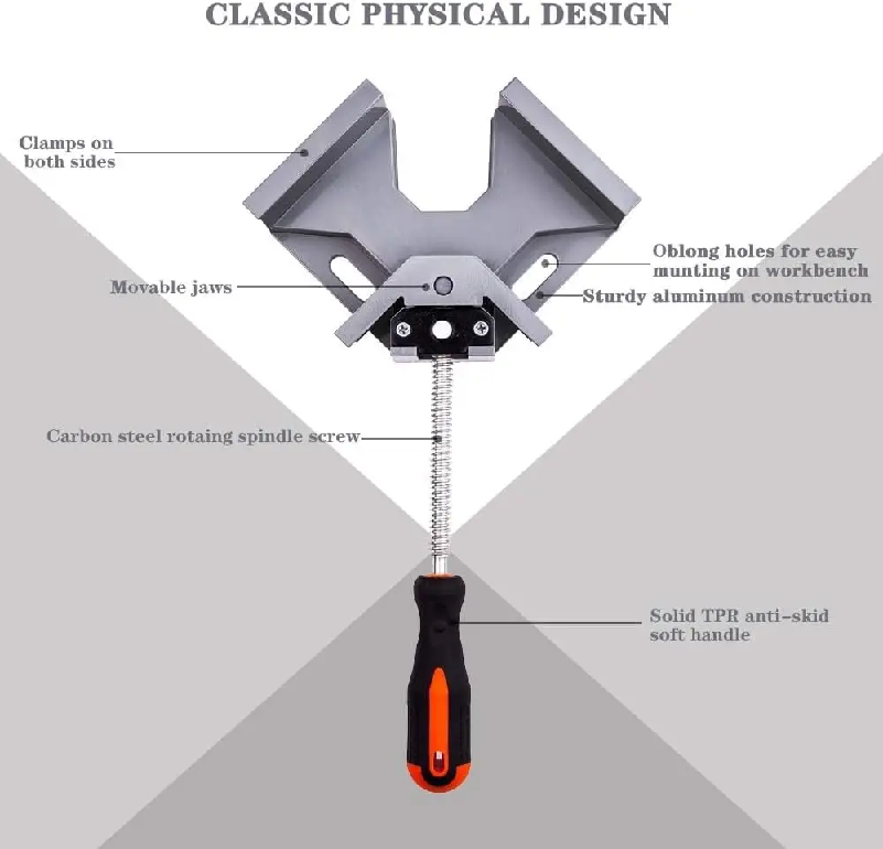 Pince d'angle à 90 degrés en a - Woodworking Right Angle Clamp avis et prix